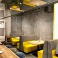 Kailash Parbat Restaurant - Syed Alwi Road | Product Seen: [Chaos 3–Seater Sofa – Highback & Customised Laminated Tabletop With ABS Edging + Pyram Table base]